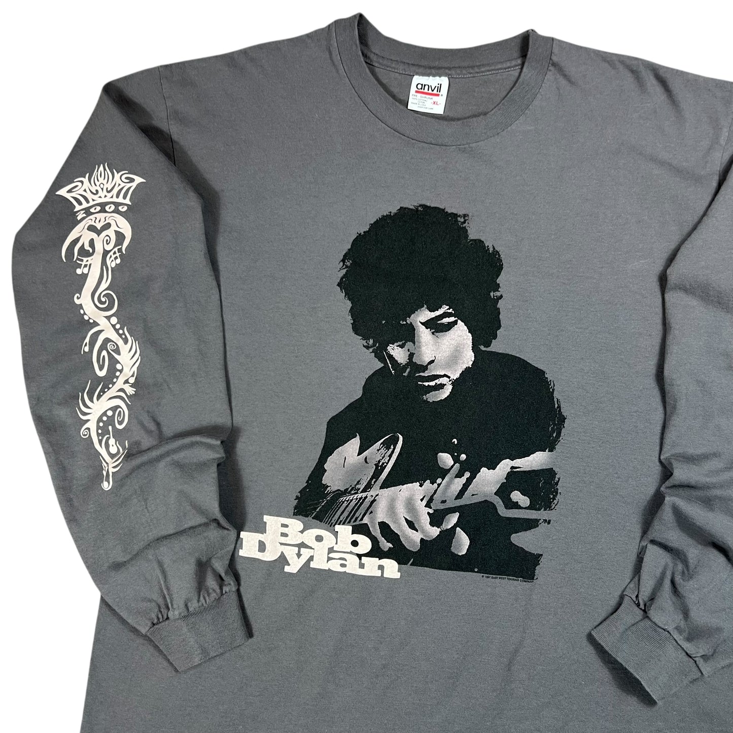 Vintage 2000 Bob Dylan tour long sleeve print shirt (XL)