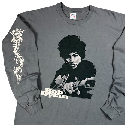 Vintage 2000 Bob Dylan tour long sleeve print shirt (XL)
