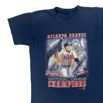 Vintage 1999 Atlanta Braves National League Champs tee (XS)