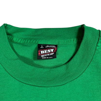 Vintage 80s Herman Miller MCM Furniture Christmas Party 1978 staff tee (L)