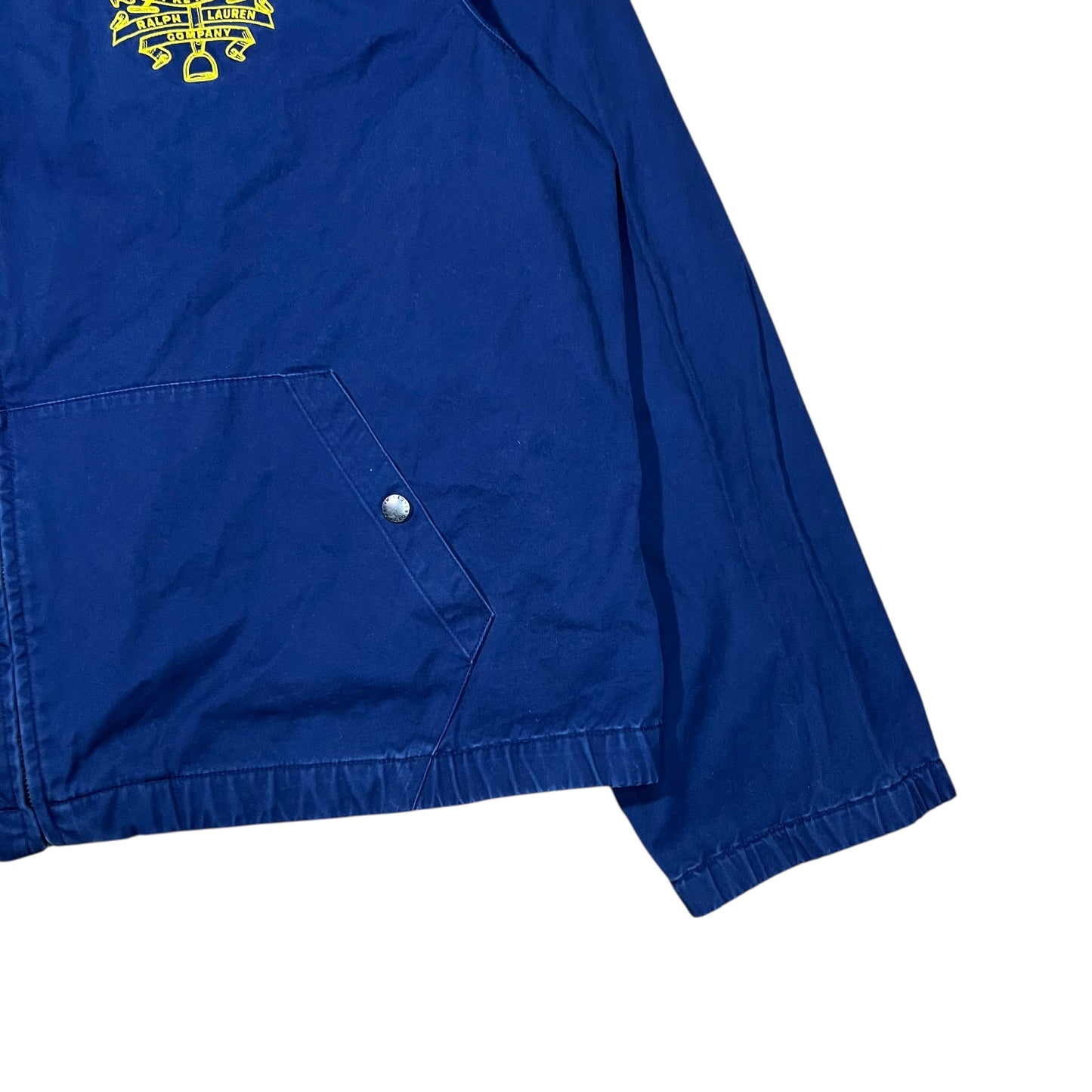 Vintage 90s Polo Ralph Lauren International Challenge Cup PRL NYC Swing Top zip up lightweight jacket (XL/XXL)