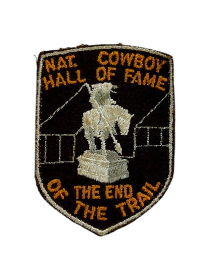 Vintage 1970s National Cowboy Hall of Fame Patch