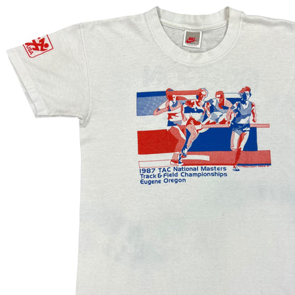 Vintage 1987 Nike Track & Field Eugene Oregons tee (M)