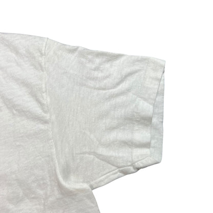 Vintage 1950s Hanes blank white tee (M)