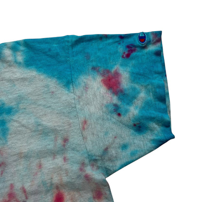 Vintage 90s Champion mini script tie dye tee (XXL)