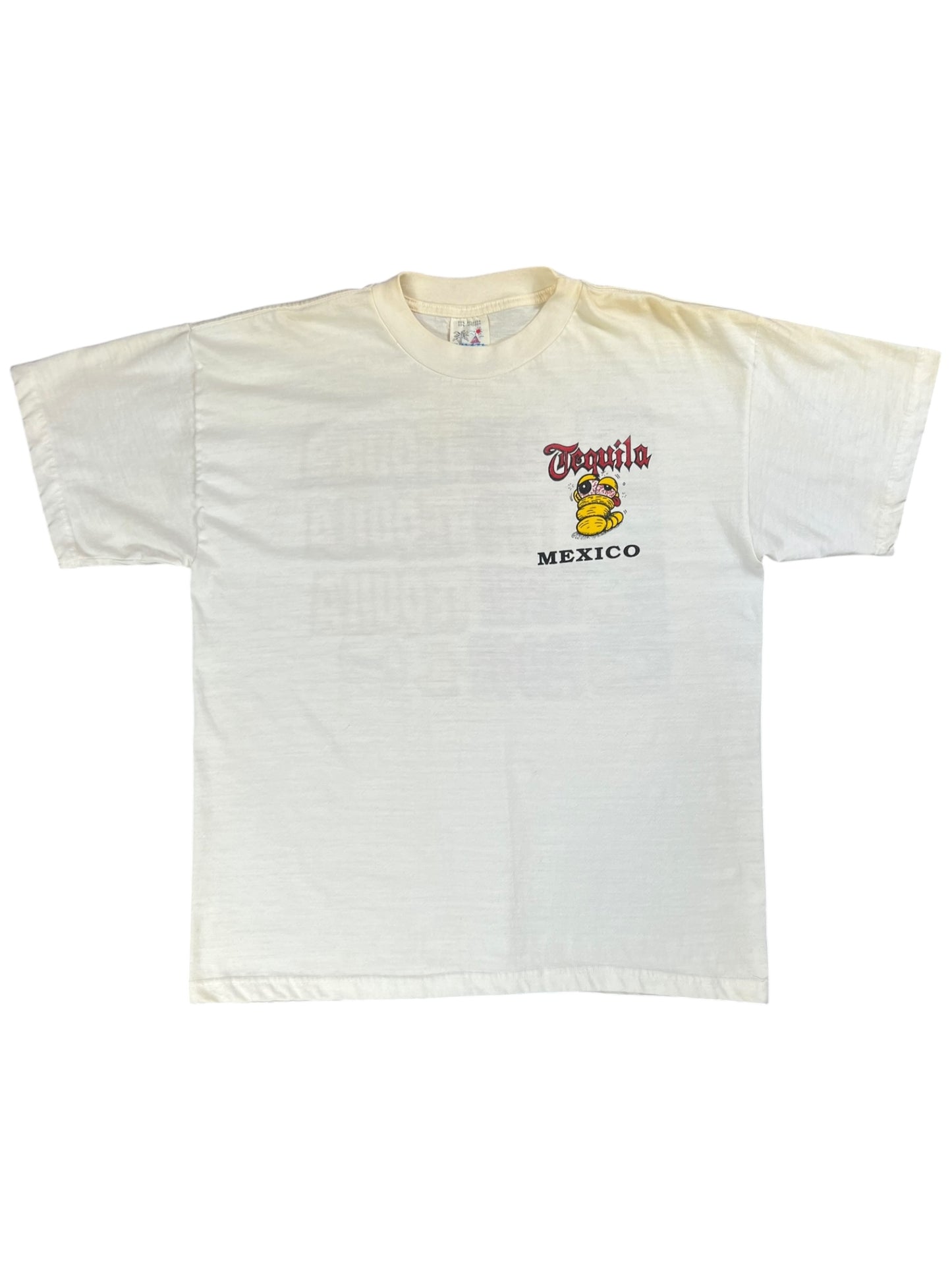 Vintage 90s One Tequila Two Tequila Three Tequila FLOOR tee (L)