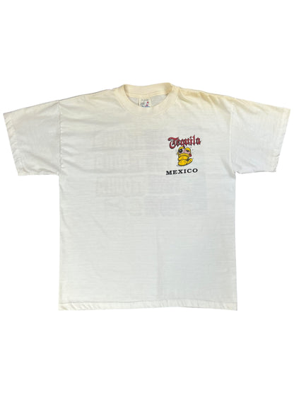 Vintage 90s One Tequila Two Tequila Three Tequila FLOOR tee (L)