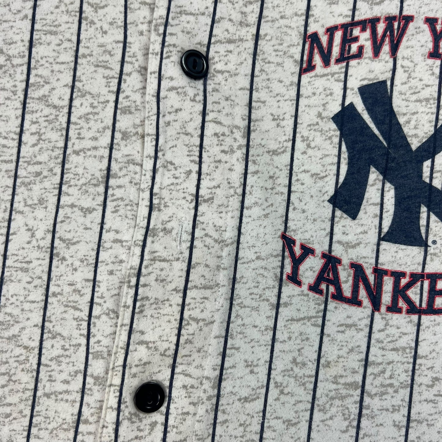 Vintage 90s New York Yankees pin stripe jersey (XL)