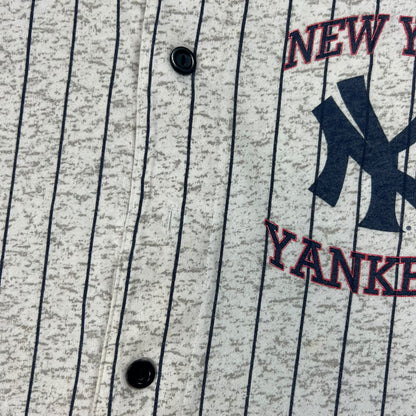 Vintage 90s New York Yankees pin stripe jersey (XL)