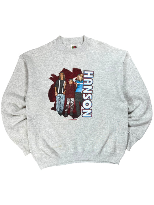 Vintage 90s Hanson band crewneck (M)