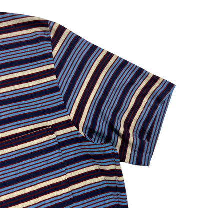 Vintage 1970s KMart striped stripey pocket tee (M)