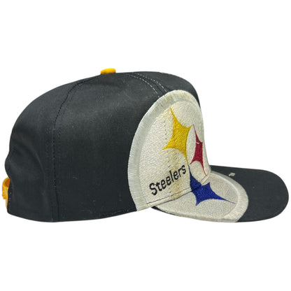 Vintage 90s Pittsburgh Steelers Big Logo Eastport SnapBack