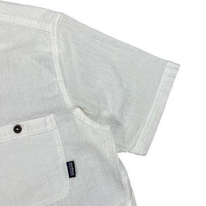 2009 Patagonia organic cotton white button up shirt (M)