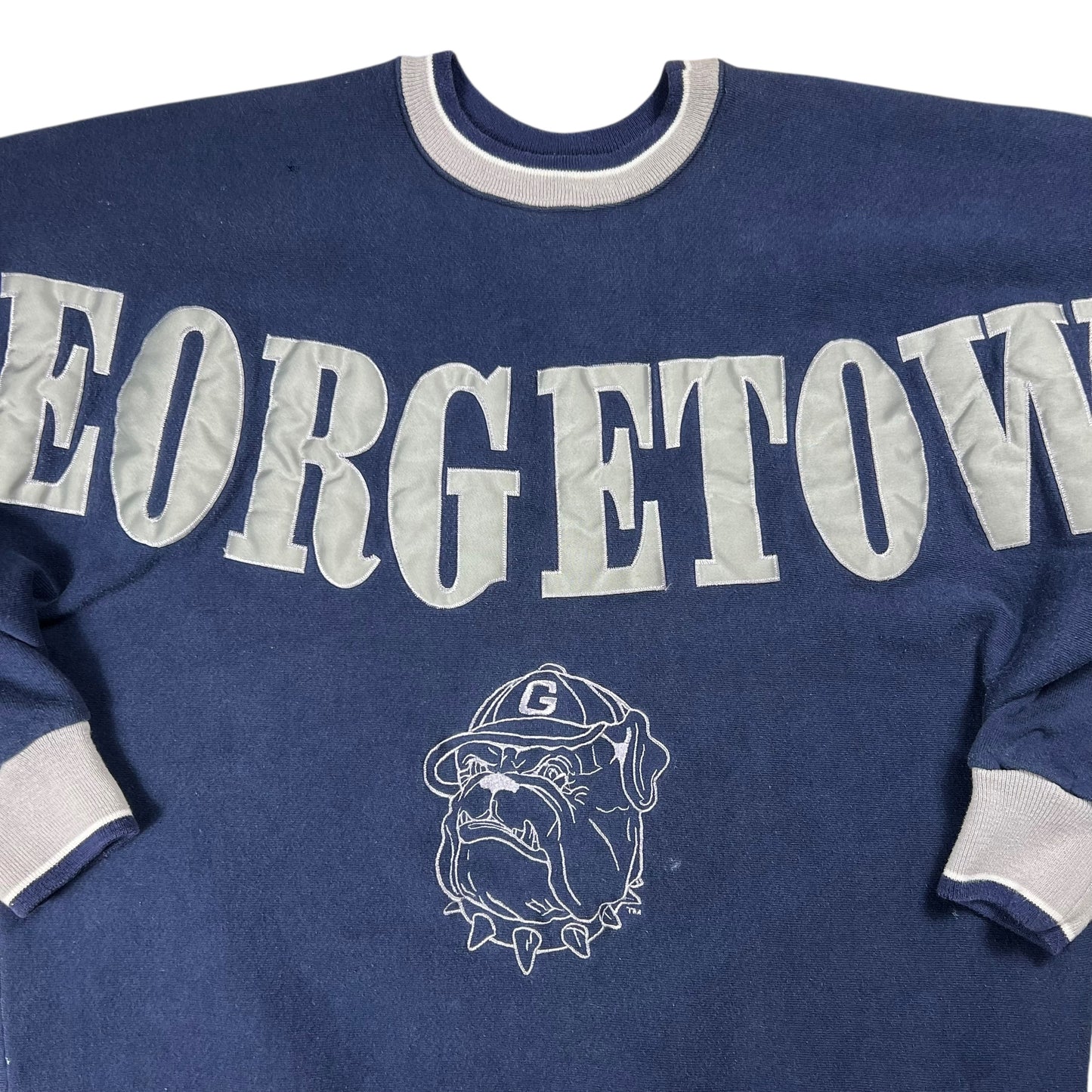 Vintage 90s Legends Athletics Georgetown Hoyas spell out crewneck (L)