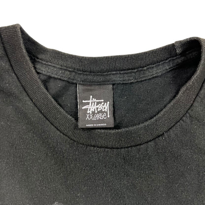 Vintage Y2K Stüssy faded logo tee (XXL)