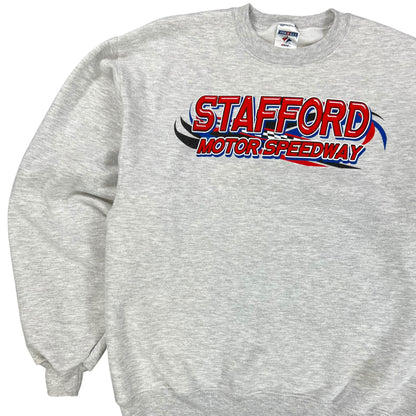 Vintage Y2K NASCAR Stafford Motor Speedway racing crewneck (S)