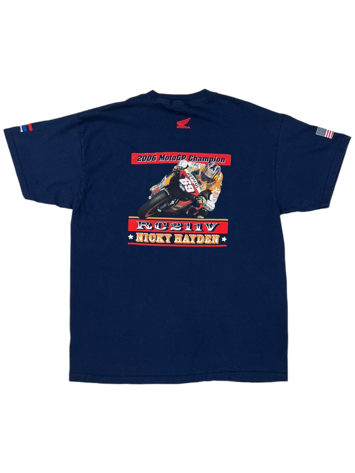 Vintage 2006 Honda Racing Kentucky Kid 69 tee (L)