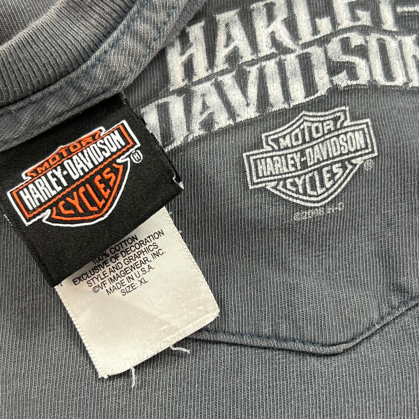 2008 Harley Davidson Twin Cities eagle pocket tee (XL)