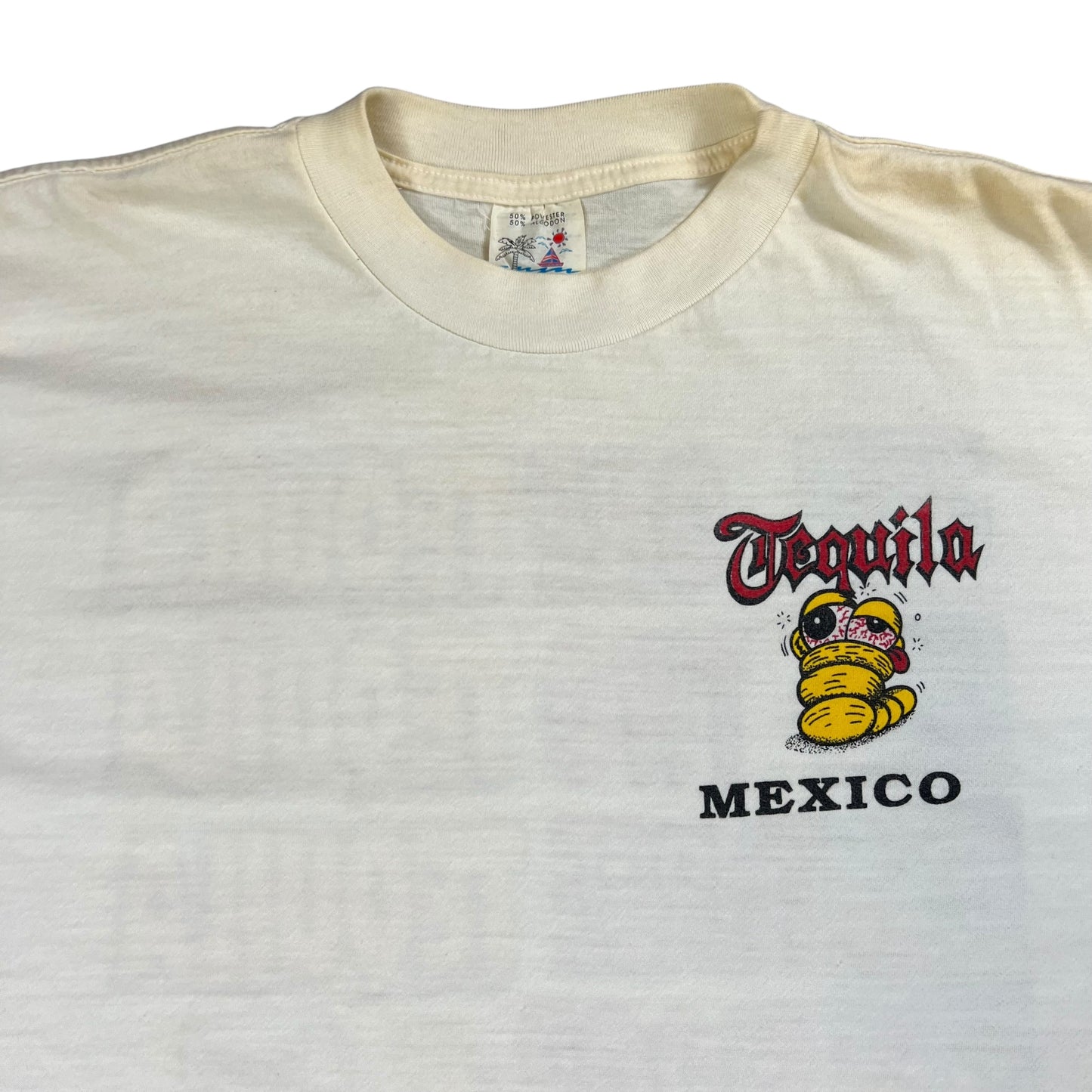 Vintage 90s One Tequila Two Tequila Three Tequila FLOOR tee (L)