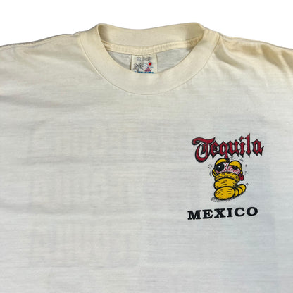 Vintage 90s One Tequila Two Tequila Three Tequila FLOOR tee (L)