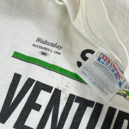 Vintage 1998 Jesse Ventura Governor WWE political newspaper tee (XL)