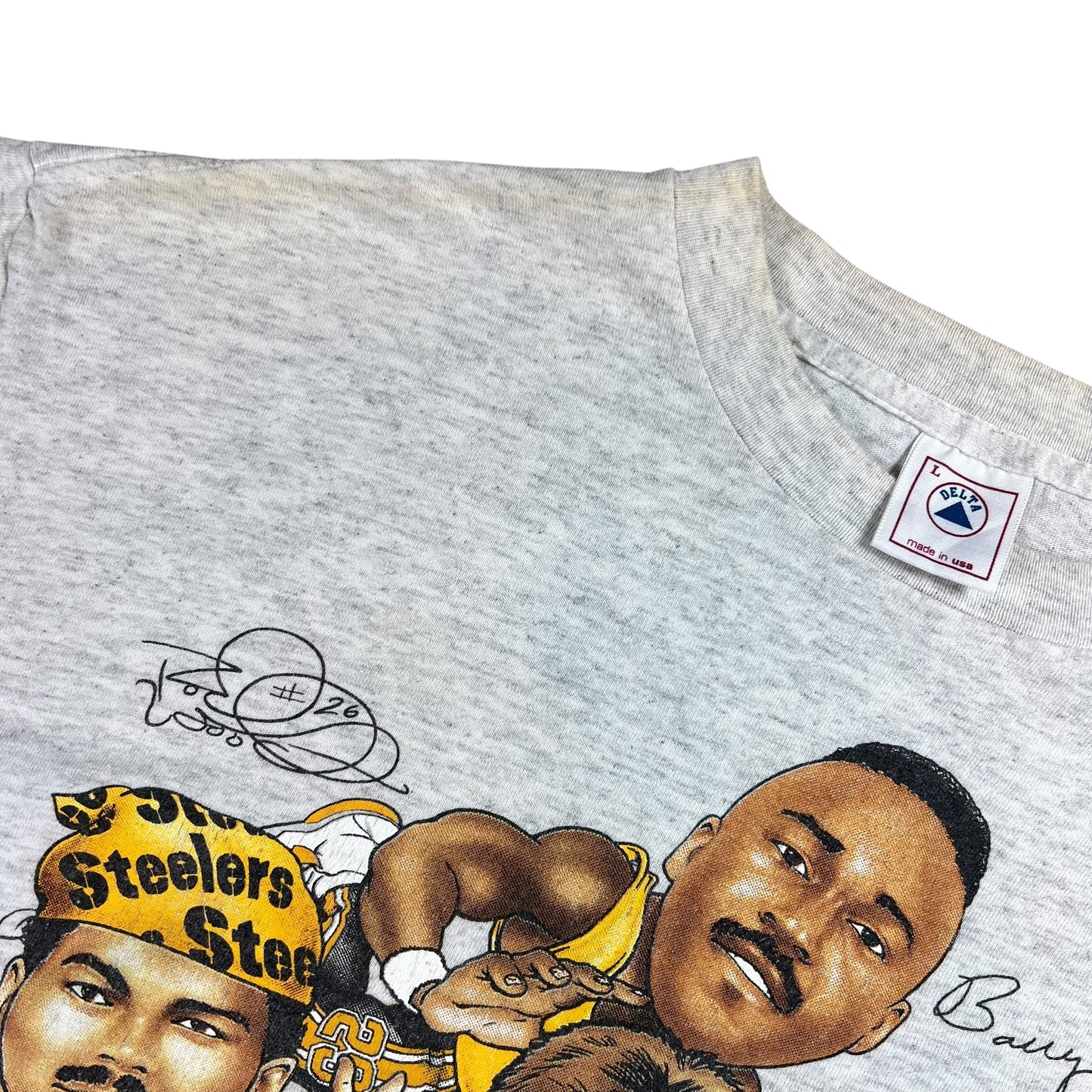 Vintage 1994 Pittsburgh Steelers caricature Shirt Xplosion tee (L)