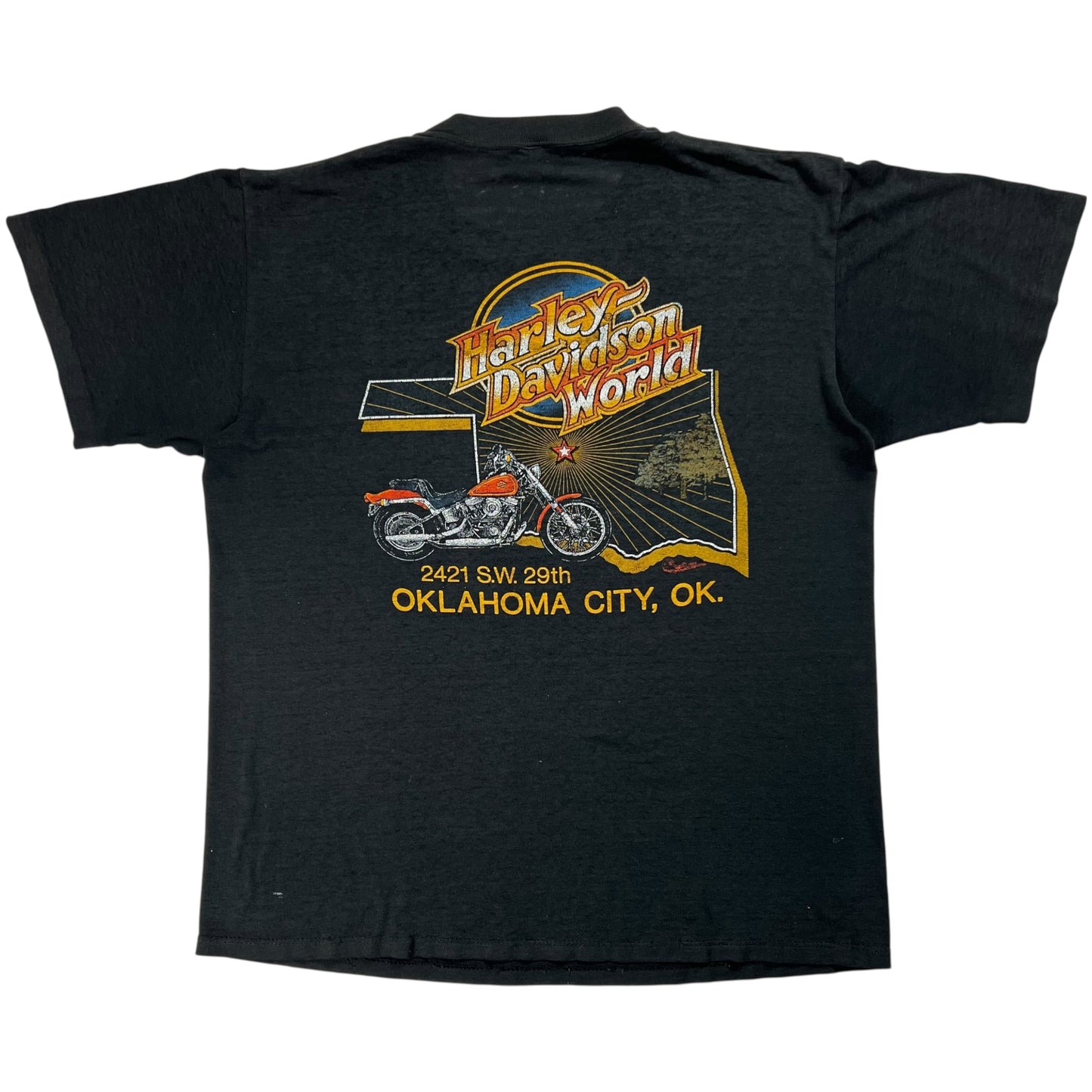 Vintage 1983 Harley Davidson If I Have To Explain You Wouldn’t Understand faded tee (L)