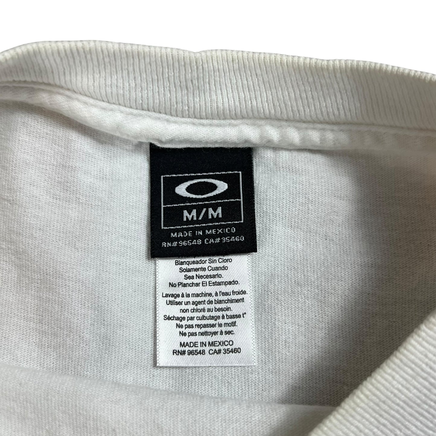 Vintage Y2K Oakley logo tee (M)