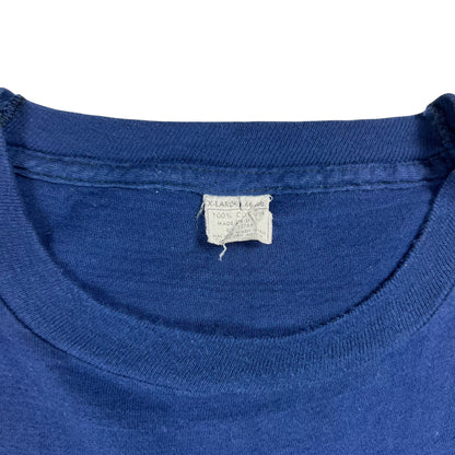 Vintage 1970s Elvis Presley Lives forever tee (L)