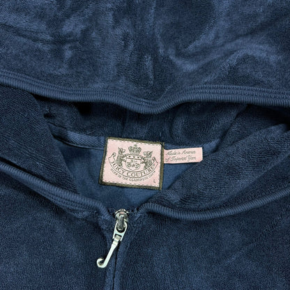 Vintage Y2K Juicy Couture women’s zip up hoodie (L)