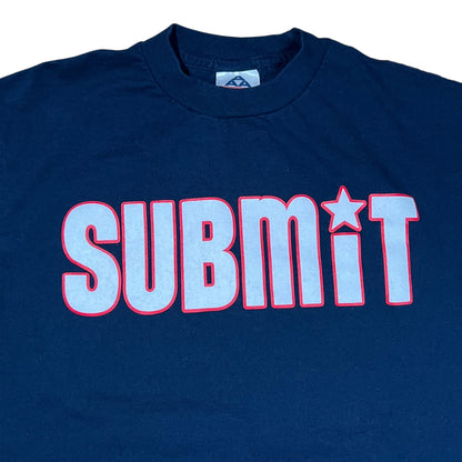 Vintage 2002 WWE Kurt Angle Submit wrestling tee (M)