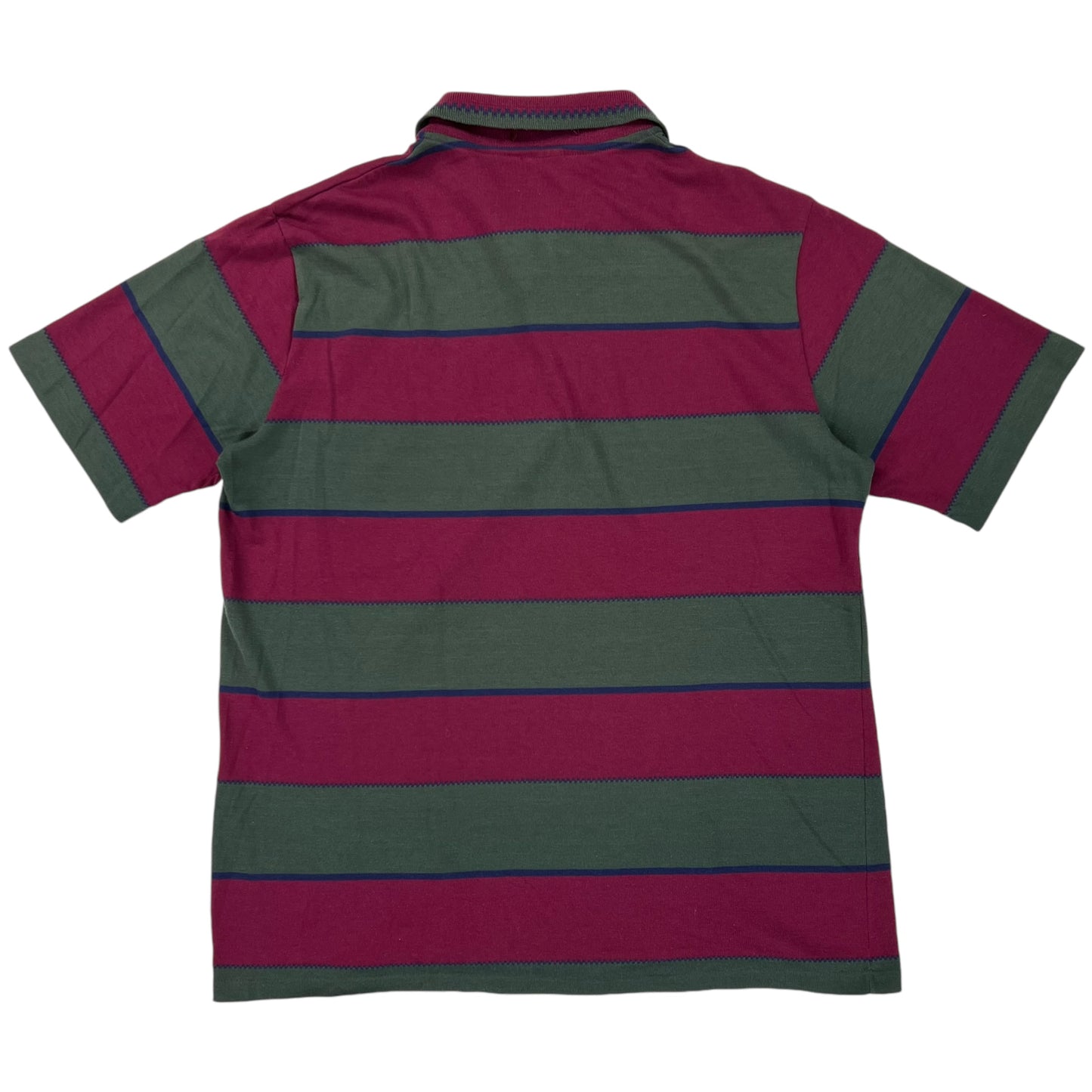 Vintage 90s Penguin Club striped polo shirt (L)