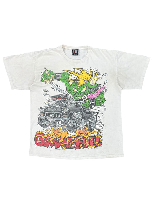 Vintage 1997 GIANT Metallica Gimme Fuel Rat Fink band tee (XL)