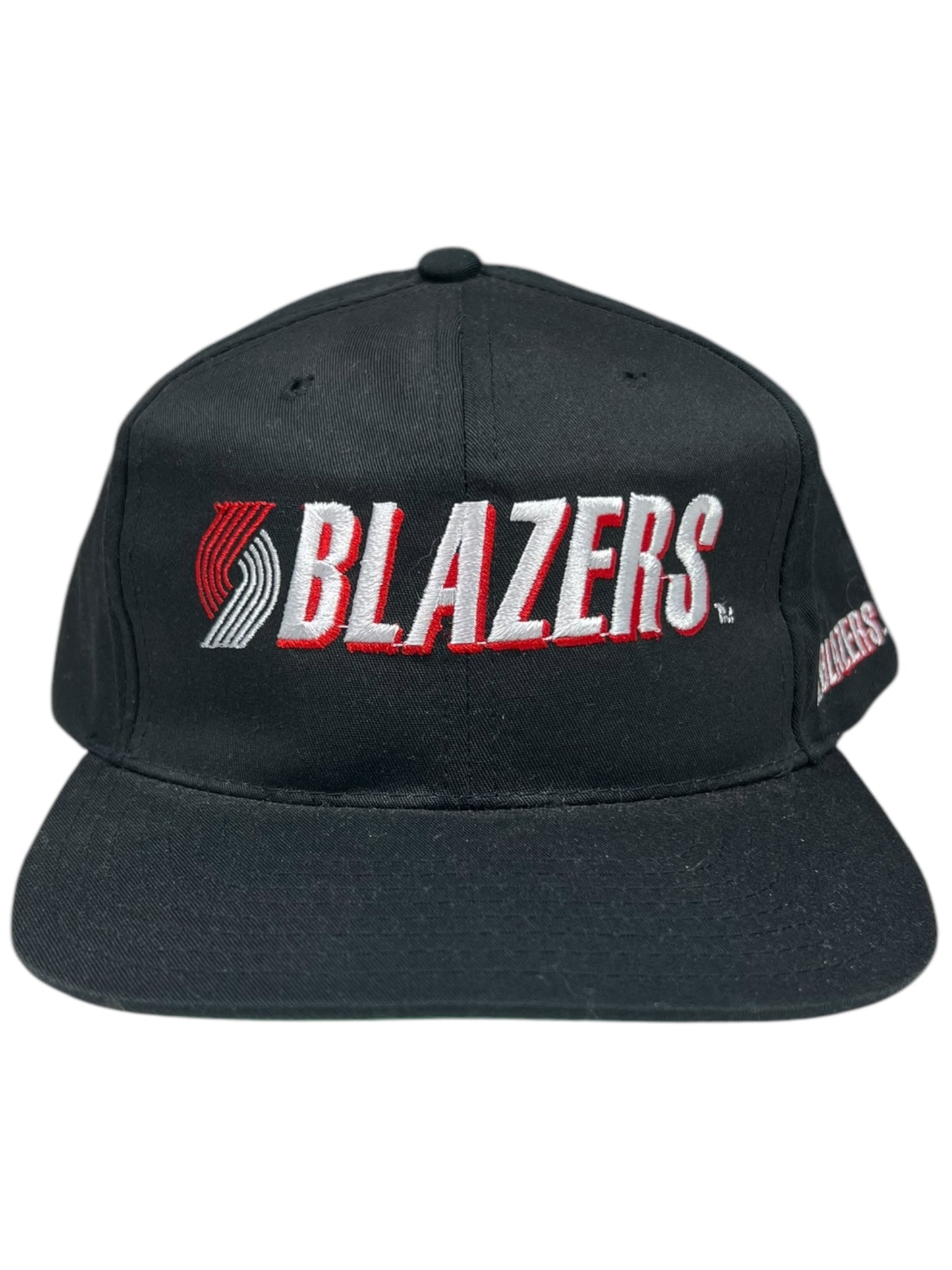 Vintage 90s Drew Pearson Portland Trail Blazers block head SnapBack