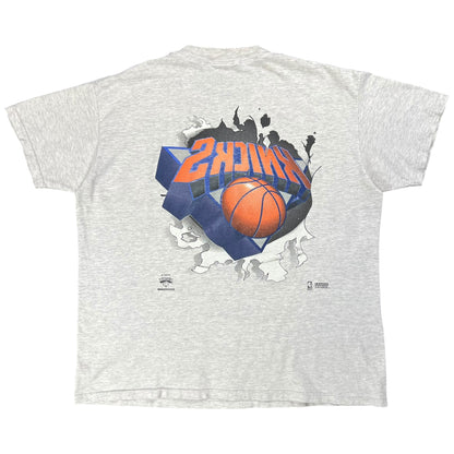 Vintage 90s New York Knicks break through NBA tee (L)