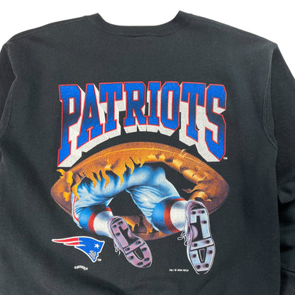 Vintage 1994 Nutmeg New England Patriots break through crewneck (L)