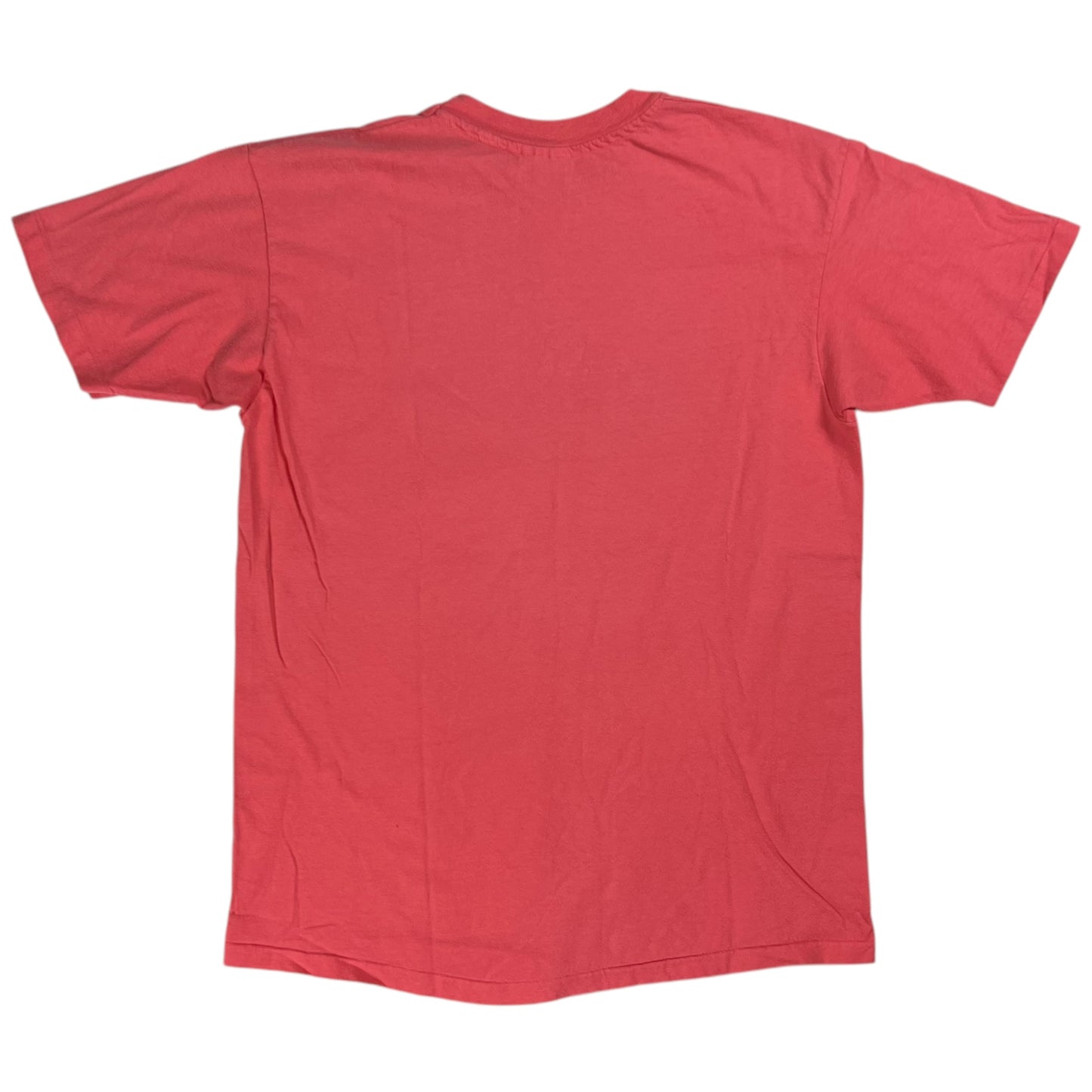 Vintage 80s L.L. Bean salmon pink logo tee (M)