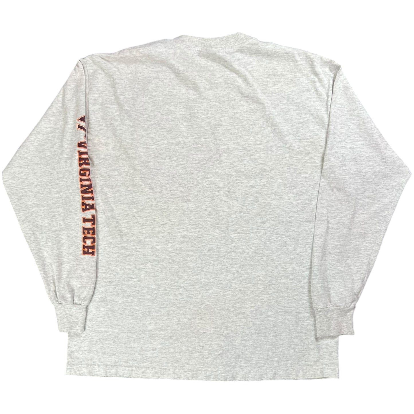 Vintage 2000 Virginia Tech Hokies football sugar bowl long sleeve print shirt (XL)