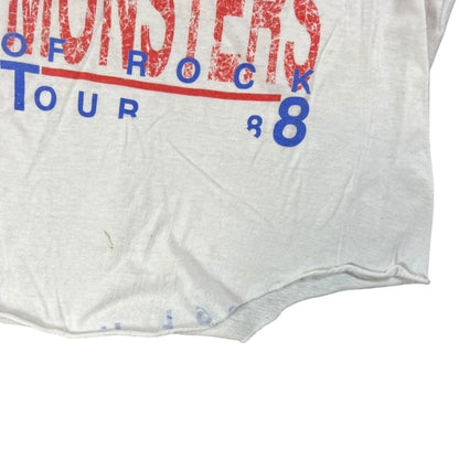Vintage 1988 Monsters of Rock Van Halen raglan band tee (M)