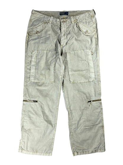 Vintage Y2K Polo Ralph Lauren paratrooper cargo pants (36x30)