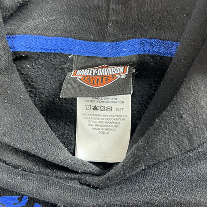 Vintage Y2K Harley Davidson Motorcycles HD hoodie (XL)