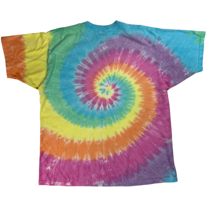 Vintage 1995 Liquid Blue Grateful Dead spiral bears tie dye band tee (L)