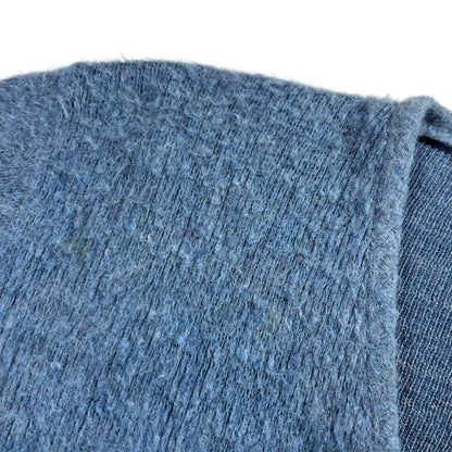 Vintage 1970s Sportswear blue mohair cardigan sweater (L)