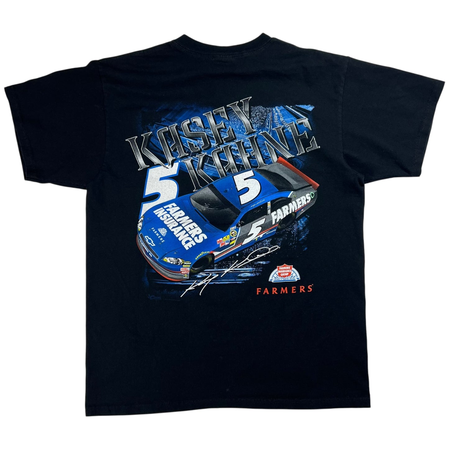 Vintage Y2K NASCAR Kasey Kahne racing tee (L)