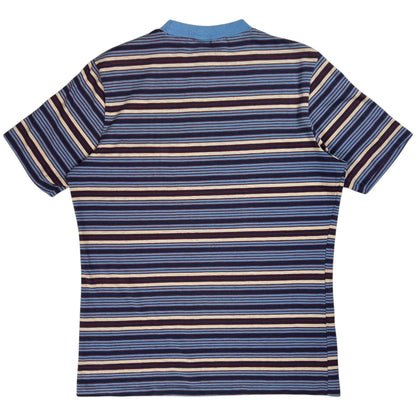 Vintage 1970s KMart striped stripey pocket tee (M)