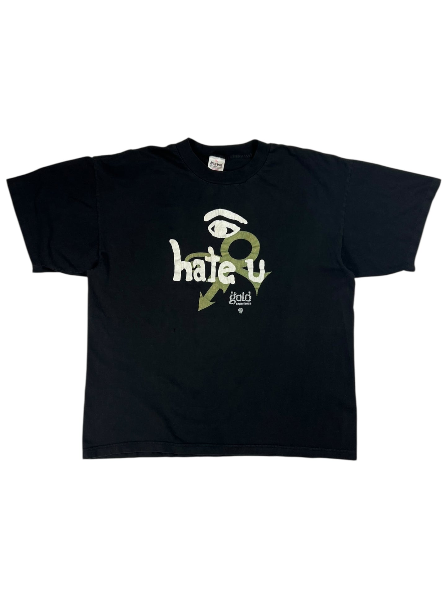 Vintage 90s Prince Eye hate U song band tee (L)