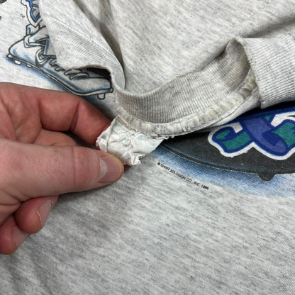 Vintage 1997 Shirt Xplosion New England Patriots caricature Jambalaya tee (L)