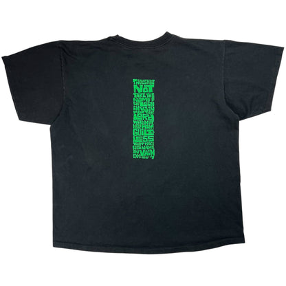 Vintage 1993 God’s Last Name Is Not Dammit Exodus 20:7 Jesus tee (XL)