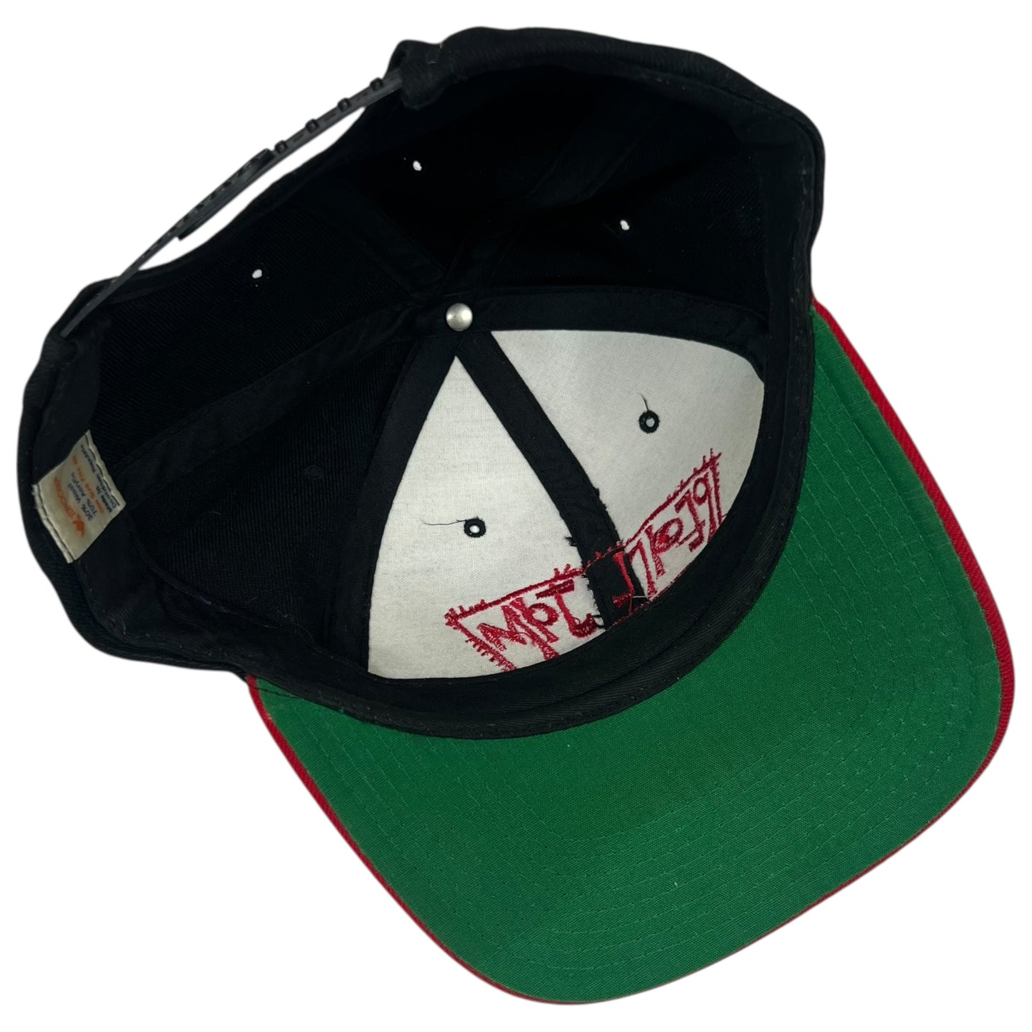 Vintage 90s Pearl Jam two tone wool blend band SnapBack