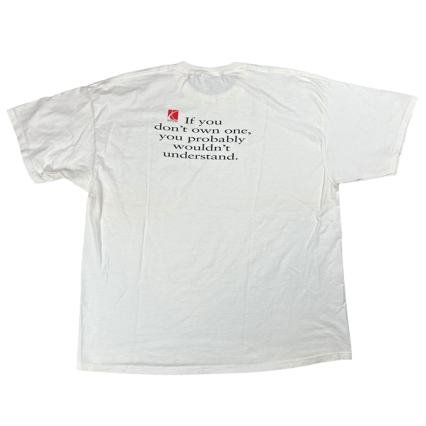 Vintage 90s Saturn Car Club “you probably wouldn’t understand.” tee (XXL)